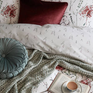 Laura Ashley Pallington Bloom Ruby Duvet Cover Set